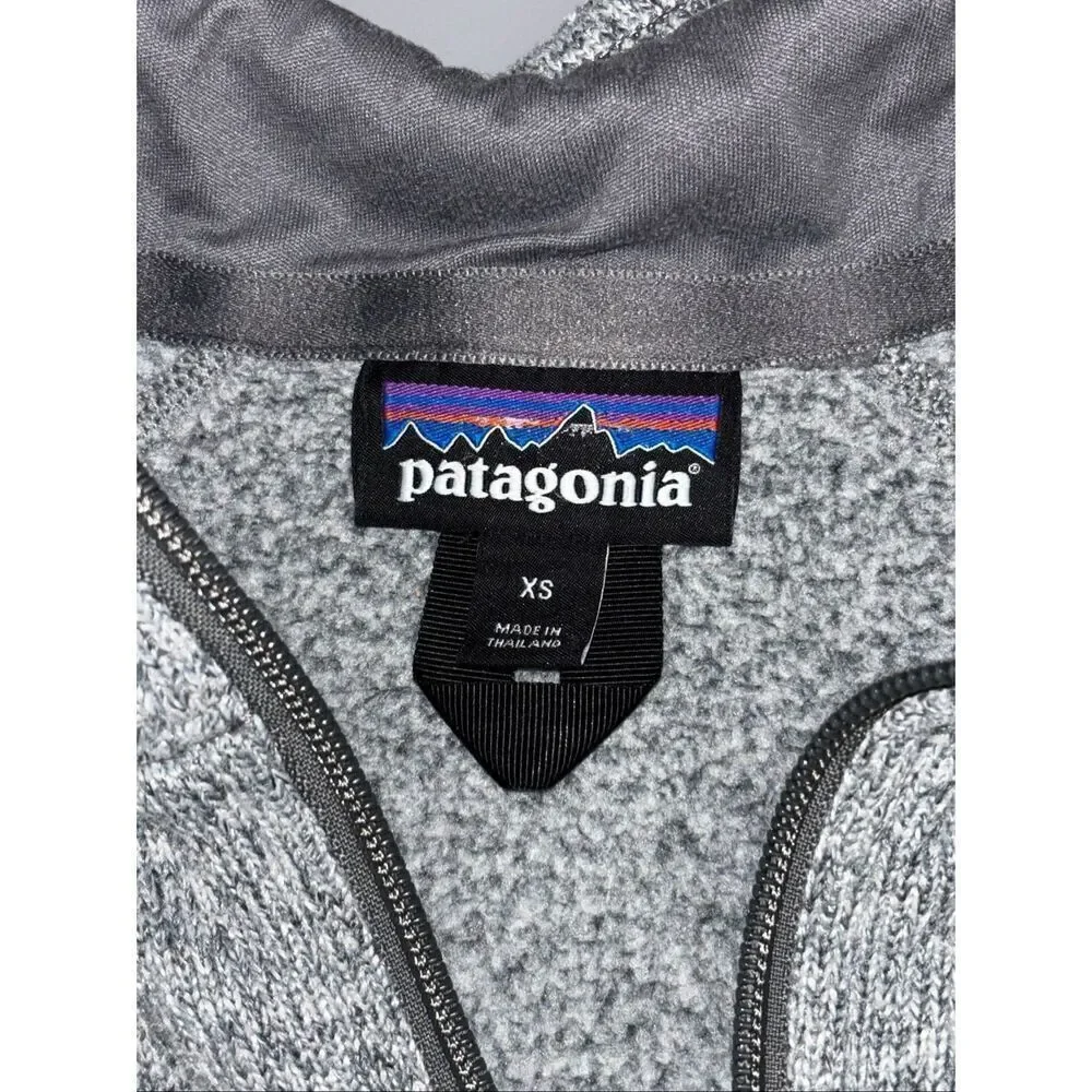 Patagonia Better Sweater 1/4-Zip Fleece grey stonewash men’s XS